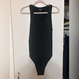 Reformation Black Sleeveless Bodysuit